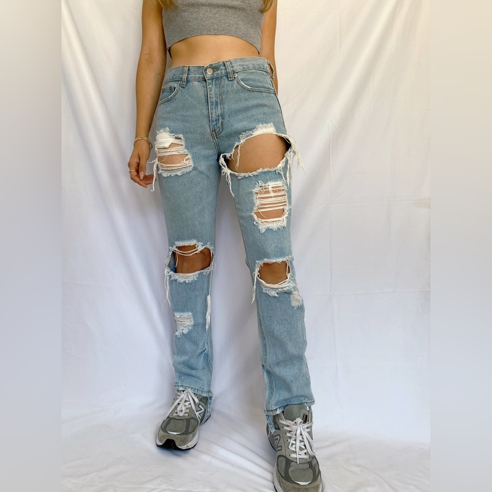Brandy Melville distressed jeans